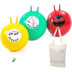 Garden Games Hoppin Mad Space Hoppers Racing Game, Set of Three 24