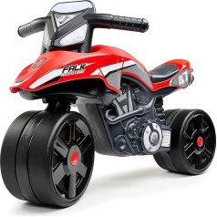 FALK - Moto Racing Team Balance Bike - Wide Wheels with Safe - Ages 2+ - 40% Recycled Plastic 540