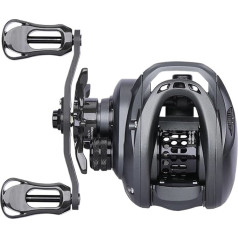 WLLKIY Ultraleichte Baitcast-Angelrolle, 6,1 G, Flache Spule, Bait Finesse 50S, 7,1:1 Wurfrolle Präzision Zuverlässigkeit(KF-50-L)