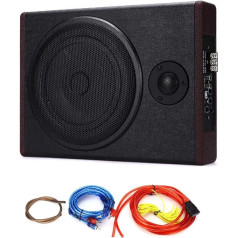 Shkalacar 8 Inch Car Stereo Ultra Thin Subwoofer High-Performance Amplified Subwoofer System with High Pitch 600 W Car Audio Subwoofer for Car/Truck