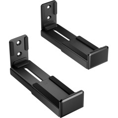 AISENS - SPK02U-191 Universal Wall Mount for Soundbar - Black