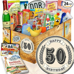 50th Birthday / DDR Set 24 Pieces / 50th Birthday Gift