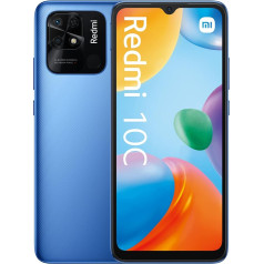 Xiaomi Redmi 10C Smartphone 64 GB, 6.71 Inch Display, Snapdragon 680, 18 W, 5000 mAh, Dual SIM, Camera Resolution 51 MP, Blue
