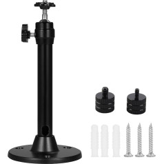 Docooler Mini Ceiling Mount with 3 Screw Adapters Compatible with QKK, DR.J, DBPOWER, Anker, VANKYO, AAXA, Jinhoo, PVO, TMY, AuKing and Most Other Mini Projectors
