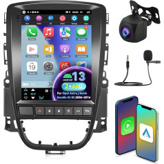 2G + 64G Wireless Carplay & Android Car Radio for Opel Astra J Buick Excelle XT GT 2006-2016, 9.7 Pollici Car Radio Con GPS/WiFi/Bluetooth/FM RDS Radio/SWC + Telecamera Posteriore
