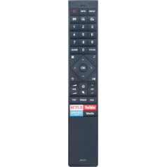 AULCMEET EN3A70 Replacement Voice Remote Suitable for Hisense 4K OLED TV H55O8BUK EN3A70