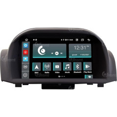Costum Fit Car Radio for Ford Fiesta 2009-12 Android GPS Bluetooth WiFi Dab USB Full HD Touchscreen Display 7 Inch Easyconnect 8-Core Processor Voice Commands