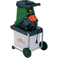 Electric Garden Shredder SHREDDER Leisehäcksler Chipper Shredder Wood Chipper Shredder 2500 W 50L Cutter Tray