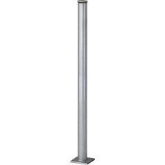 Alberts 771270 Barrier Grid System Plus 7 Posts Raw Steel Hot-Dip Galvanised Screw-On