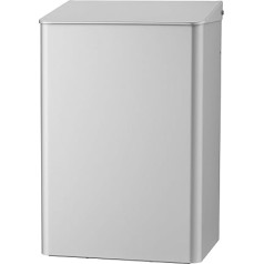 ALLCARE 8220 MediQo-line MQWB15A Waste Bin Closed Aluminium 15 L
