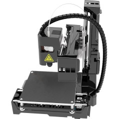 FDM 3D Printer for Beginners, Portable DIY 3D Printer 4 x 4 x 4 Inches, Quick Assembly, High Printing Accuracy, Even Heating, Print Volume for Children, Gifts