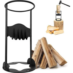 Manual Log Splitter, Firewood Splitter, Wood Splitter with Manganese Steel Blade for Wood Stove Fire Pit Fireplace (Height 41cm)