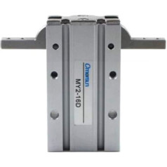 CALSUP Pneumatik-Luftzylinder, Eloxiertes Aluminium Angular Compact Air Gripper Double Acting 16mm Bore MY2-16D für automatische Ausrüstung