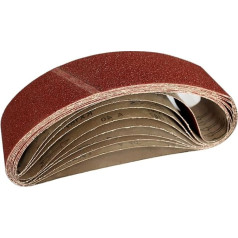 915 x 100 mm Sanding Belts, Belt Sandpaper, 4 x 36 inches, Aluminium Oxide, Ideal for Sanding Wood, Metal, Paint (Color : 10PCS 915x100mm, Size : 100)