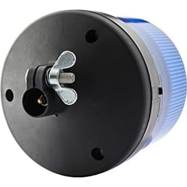 HELLA 2RL 011 484-111 LED-Rotating Beacon - KL 7000 - 12/24V - Flexible pipe sockets - Blue