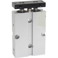 Pneumatic Air Cylinder, Airtac Type Two Rod Cylinders with Magnetic Air Pneumatic Cylinder TN10X70S TN16X75S TN20X80S TN32X90S TN40X100S 50X125S for Automatic Equipment (Color : TN25, Size : 70mm stro