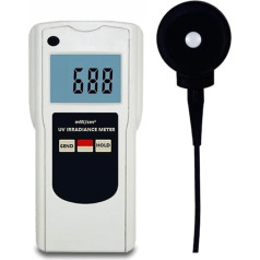 Digitales UV-Bestrahlungsstärkemessrät AM23 UV-Bestrahlungsmessrät UVA UVB UV-Lichtleistungsmessrät 2.000mW/20,00mW/200,0mW/cm² hohe Auflösung und schnelle Reaktionszeit(AM23-UV Full_1)