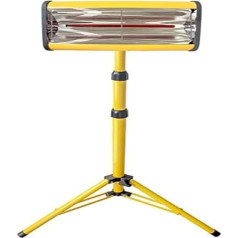 Lackhärtungslampe Lackhärtungslampe, 1050 W Tragbare Kurzwellen-Infrarot-Lacktrocknerlampe, Tragbares Karosserie-Reparaturwerkzeug mit ausgezeichneter Haltbarkeit(Lamp Stand)
