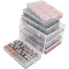 YLQUXEUV Boxed Push-in Electrical Wire Connector Terminal for Cable Connection Block Fast Wiring Cable Connectors(60pcs and 30 Holder)