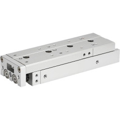 Pneumatischer Gleitzylinder Linearführung hochdruckbeständig 8mm Bohrung 10/20/30/40/50mm Hub (MXS12-BT)