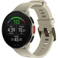 Polar Pacer - GPS Running Watch - Very Fast Processor - Ultra Light - Bright Display - Non-slip Buttons - Personalised Training Program & Recovery Functions - Heart Rate Monitor - Music Control