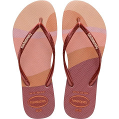 Havaianas Girls Slim Palette Glow (Mini Me) Flip Flops