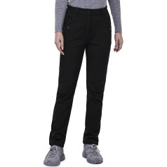 33,000ft Women’s Hiking Trousers, Waterproof, Windproof, Thermal, Softshell, Warmly Lined, Breathable, Quick-Drying, Outdoor Winter Trousers for Trekking, Skiing, Snowboarding