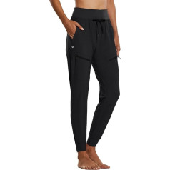 BALEAF Women's Cargo Jogging Bottoms Lightweight Hiking Trousers Breathable Quick-Drying Workout Lounge Casual Outdoor Functional Trousers