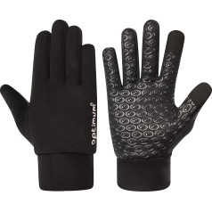 OPTIMUM Waterproof Thermal Sports Gloves with Touchscreen Sensitive Fingers