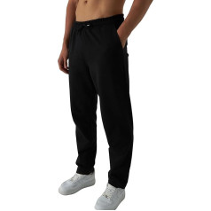 ROSS CAMP Men's Jogging Bottoms, Sports Trousers, Men's Long, Cotton, Casual Trousers, Tracksuit Bottoms, Sports Trousers, Men's Joggers, Wide, Modern, Running Trousers
