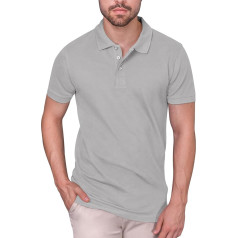 HRM Men's Heavy Fair4All – Colourfast Robust Stretch Polo Shirt – 95/5