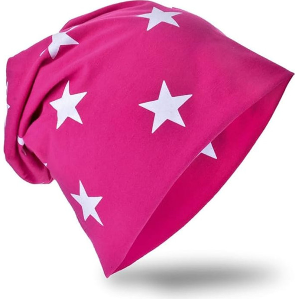 Miobo Jersey Slouch Beanie Long Mütze Unisex Stern Baumwolle Baby Kinder Damen Herren Klein Stern