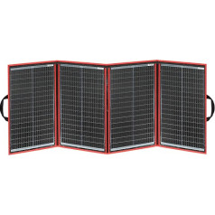 Dokio 200W Solar Panel 12V Monocrystalline Foldable with Inverter Charge Controller