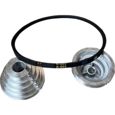 Niceminiwall Bench Drill Accessories Motor Wheel Belt Bench Drill Machine Drive Wheel K660 Belt One For Drilling Machine Industrial Agricultural Machinery(o710)