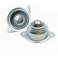 Mounted bearing 10/5/2PCS CY-12A/15A/19A/25A/30A/38A Flansch montiert Kugel Transfer Einheit Stahl Roller Ball Transfer Lager Transfer Lager Einheit for Ball Bearing Skate Bearings ( Color : CY-12A 10