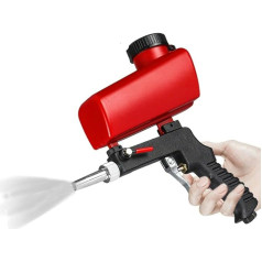 Oumefar Air Sandblasting Gun Pneumatic Sand Blaster 90PSI Sand Blasting Gun Blasting for Manufacturing