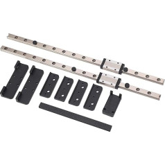 2 Piece Guide Rail Set, Slide Rail High Carbon Steel Upgrade Line Rail for Ender 3 Pro V2 S1 S1 Pro S1Pro, Accessories for 3 Pro 4, Linear Motion Guides