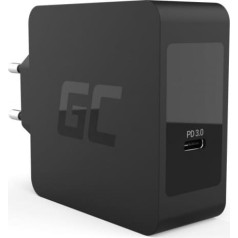 60W pd usb-c tīkla lādētājs (ar usb-c kabeli)