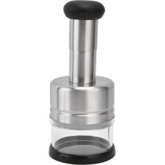 Multifunctional Hand Pressure Onion Slicer, Stainless Steel Onion Chopper Garlic Press Kitchen Tools