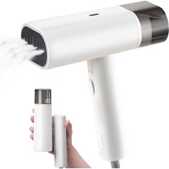 GS525 Handheld Steamer with Horizontal and Vertical Steaming, 2 Steam Levels, 20s Heating, 120 ml Water Tank, Constant Steam Performance