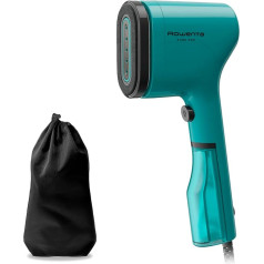 Rowenta DR2024 Pure Pop Steam Iron Vertical Portable for Ironing and Disinfecting Your Hair with Reversible System, Fast Heating, Power 1300W, Green 1