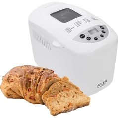 ADLER Bread Maker - 15 Programmes, Versatile Baking Options