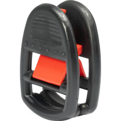 Pack of 15 CLIPSO Sock Clips for Washing Machine and Dryer, Sock Holder in Black