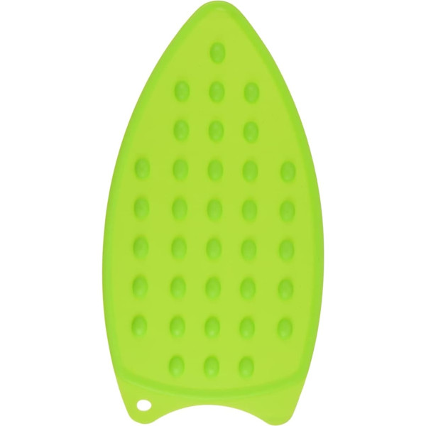 sourcing map Silicone Iron Pad Multipurpose Iron Heat Resistant Mat Iron Pad Plate for Ironing Board Heat Resistant Steam Compact Mat Green