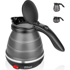 Travel Kettle Small 0.5 Litre Kettle Foldable Mini Kettle Portable Mini Kettle Foldable Travel Kettle Compact Mobile Camping Kettle 750 Watt