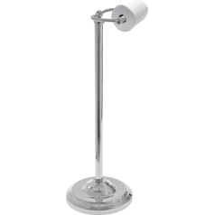 Stainless Steel Chrome Toilet Roll Holder One Size