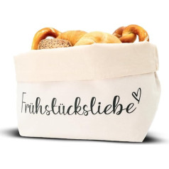 Modern Fabric Bread Basket | Bread Bag | Bread Basket | Modern Bread Basket (Beige)