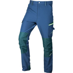 Neo Tools Mix&Match darba bikses, 4 veidu elastīgas, tumši zili zaļas, M izmērs