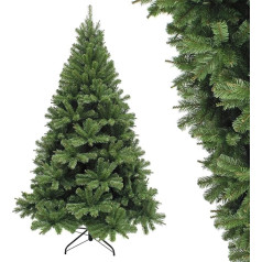Artificial Christmas Tree 180 cm with Realistic Design, Dense Branches and Sturdy Metal Stand - Perfect for Christmas Decoration, Artificial Christmas Tree (180 cm)