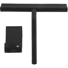 Stainless Steel Squeegee Bathroom Kitchen Car Glass with Hook Holder for Shower Doors, Bathroom, Window and Car Glass